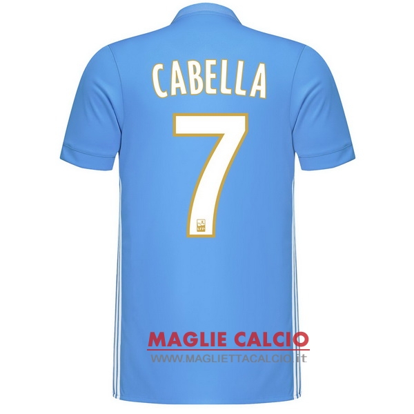 nuova maglietta marseille 2017-2018 cabella 7 seconda